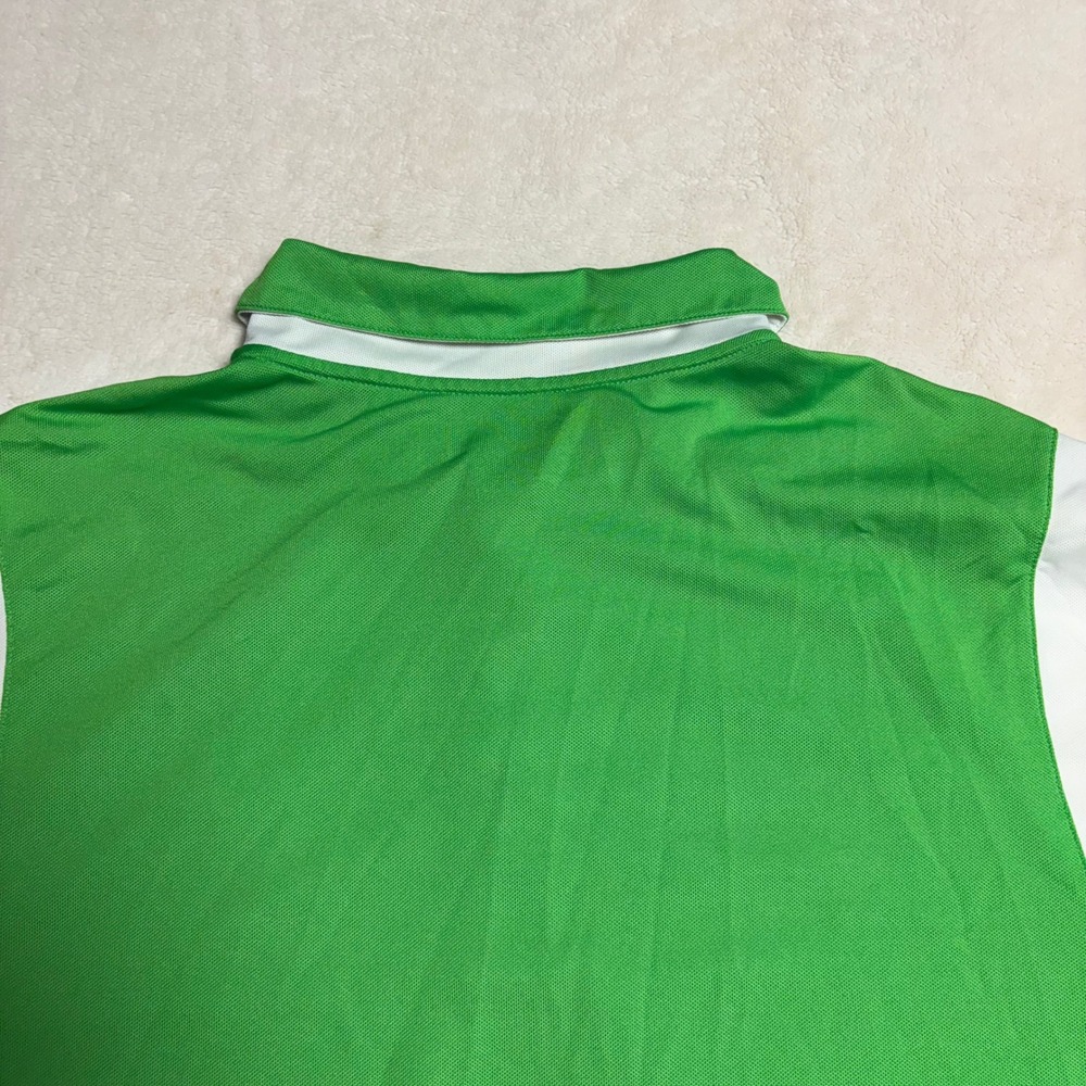 Masters Tech Mens Polo Shirt Size XXL Green Golf Short Sleeve Performance - Picture 6 of 10